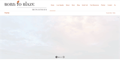 Desktop Screenshot of borntoblaze.com